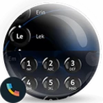 Logo of Theme Dialer Spheres BlackBlue android Application 